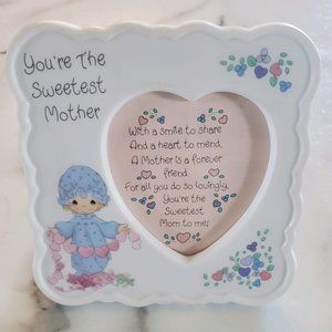 Precious Moments Mother Plaque